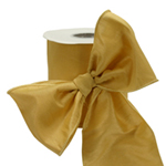 Soft Gold #40 Wired Ribbon